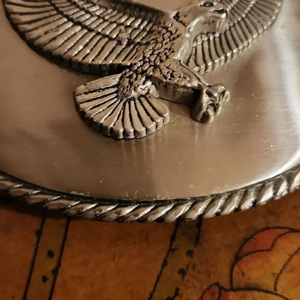 American Eagle Metal Belt Buckle Large